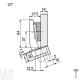 CLIP top lanksto komplektas N39