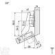 CLIP top lanksto komplektas N20