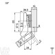 CLIP top lanksto komplektas N58, juodas ONYX