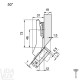 CLIP top lanksto komplektas N10