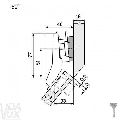 CLIP top lanksto komplektas N25