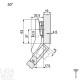 CLIP top lanksto komplektas N54