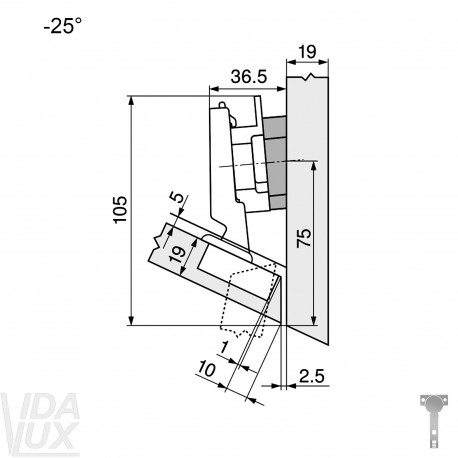 CLIP top lanksto komplektas N11