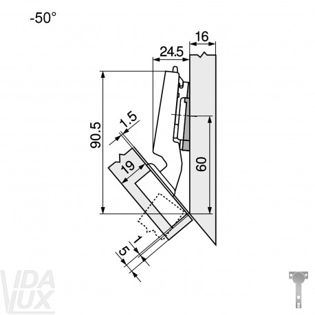 CLIP top lanksto komplektas N26