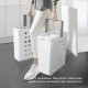 Комплект кошиків для білизни VS WASH, ширина корпусу&nbsp;KB – 550&nbsp;мм, висота&nbsp;– 426&nbsp;мм, об`єм&nbsp;– 39,&nbsp;28&nbsp;л, біла