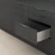 LEGRABOX C pure комплект шухляди, НД 350 мм, 40 кг, BLUMOTION, нержавіюча сталь