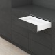 LEGRABOX M комплект шухляди, НД 270 мм, 40 кг, BLUMOTION, білий "Шовк", EXPANDO T