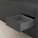LEGRABOX C pure комплект шухляди, НД 500 мм, 40 кг, TIP-ON BLUMOTION, сірий "Оріон", EXPANDO&nbsp;T