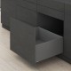 LEGRABOX F комплект шухляди, НД 500 мм, 40 кг, BLUMOTION, сірий "Оріон", EXPANDO&nbsp;T