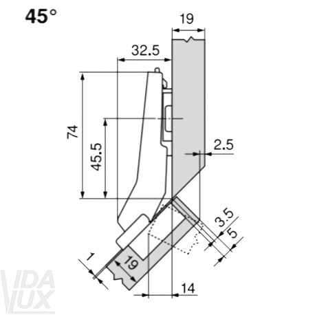 CLIP top lanksto komplektas N9