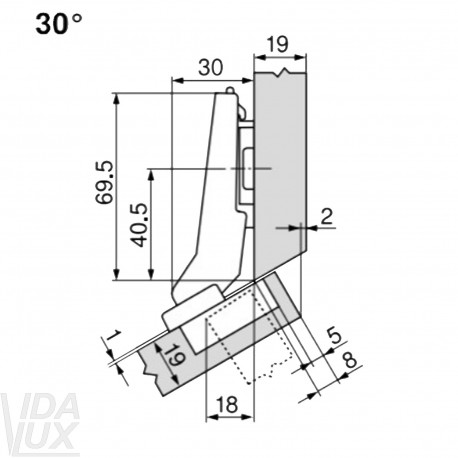 CLIP top lanksto komplektas N6