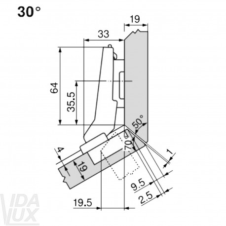 CLIP top lanksto komplektas N58, juodas ONYX