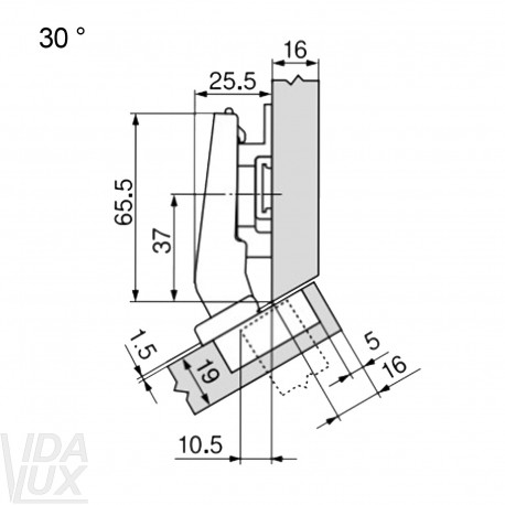 CLIP top lanksto komplektas N41