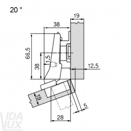 CLIP top lanksto komplektas N49