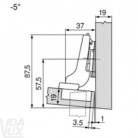 CLIP top lanksto komplektas N15