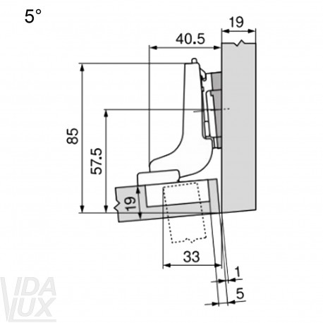 CLIP top lanksto komplektas N15