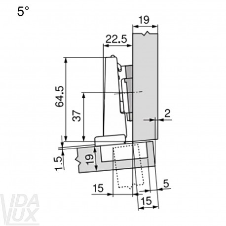 CLIP top lanksto komplektas N15