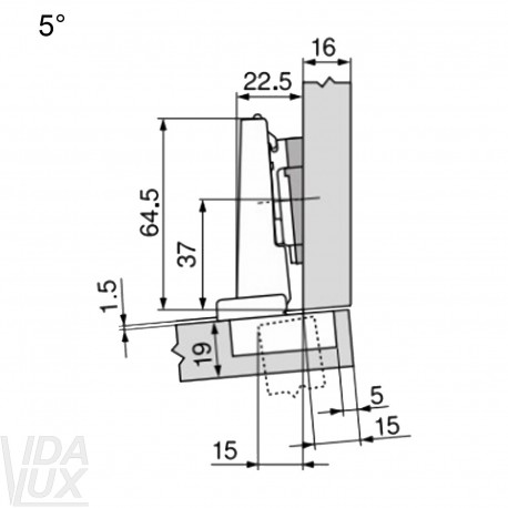 CLIP top lanksto komplektas N36