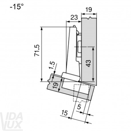 CLIP top lanksto komplektas N33