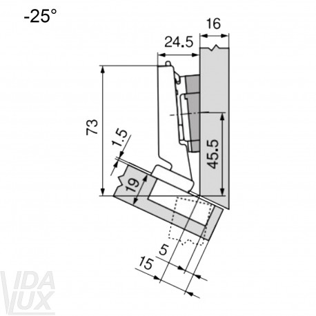 CLIP top lanksto komplektas N31